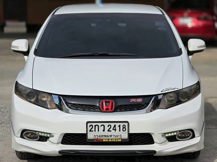 Honda Civic 2013 1.8 Modulo Sedan เบนซิน ไม่ติดแก๊ส เกียร์อัตโนมัติ ขาว รูปที่ 2