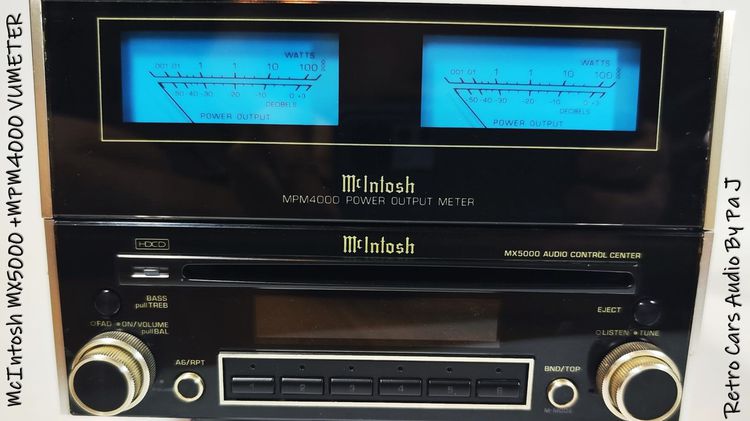 McIntosh MX5000 + vumeter รูปที่ 6