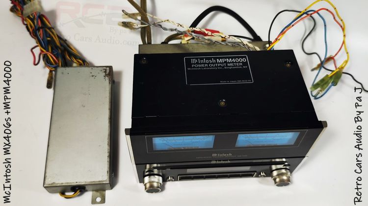 VUMeter + McIntosh MX406S รูปที่ 4