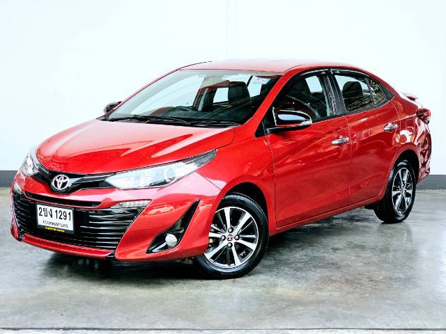 Toyota Yaris ATIV 2019 1.2 S Plus เบนซิน เกียร์อัตโนมัติ แดง รูปที่ 2