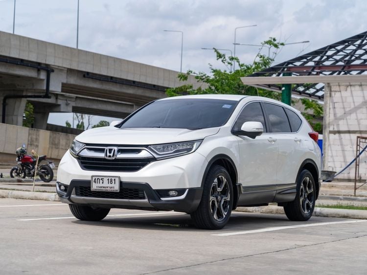 Honda CR-V 2017 2.4 EL Utility-car เบนซิน ไม่ติดแก๊ส เกียร์อัตโนมัติ ขาว รูปที่ 3