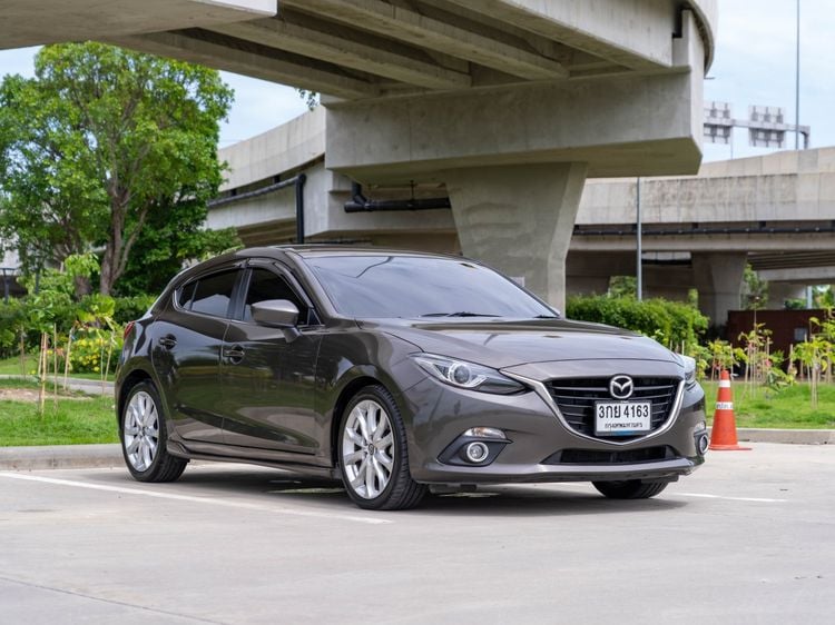 Mazda Mazda3 2014 2.0 S Sedan เบนซิน ไม่ติดแก๊ส เกียร์อัตโนมัติ น้ำตาล