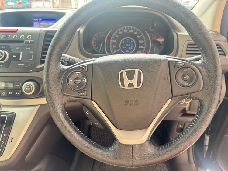 Honda CR-V 2013 2.0 E 4WD Utility-car เบนซิน ไม่ติดแก๊ส เกียร์อัตโนมัติ ดำ รูปที่ 3