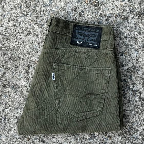 กางเกงลูกฟูก Levi’s 511 Size 30X32 Made in BANGLADESH 