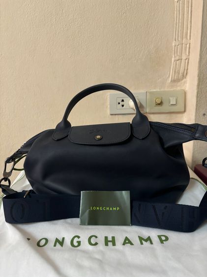 Longchamp หนังแท้ ไม่ระบุ น้ำเงิน กระเป๋าหนัง ลองชอม ของแท้