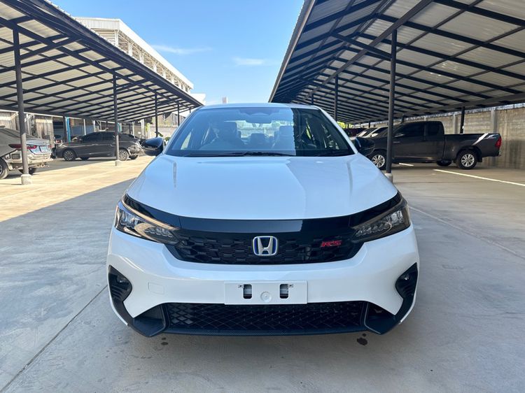 Honda City 2023 1.5 e:HEV RS Sedan เบนซิน ไม่ติดแก๊ส เกียร์อัตโนมัติ ขาว