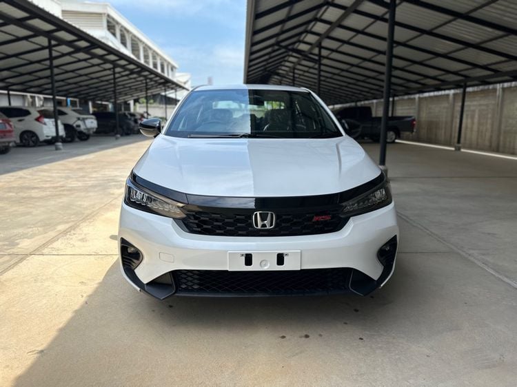 Honda City 2023 1.0 RS Sedan เบนซิน ไม่ติดแก๊ส เกียร์อัตโนมัติ ขาว