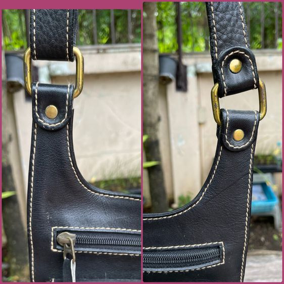 กระเป๋าสะพาย หนังล้วน ช่องเยอะ รูปที่ 4