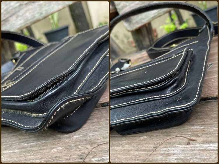 กระเป๋าสะพาย หนังล้วน ช่องเยอะ รูปที่ 9