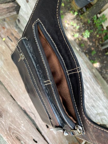 กระเป๋าสะพาย หนังล้วน ช่องเยอะ รูปที่ 11