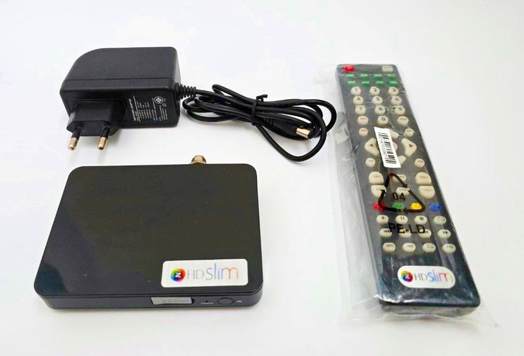 กล่องรับสัญญาณดิจิตอลทีวี และแอนดรอยด์ Gmmz กล่องรับสัญญาณดิจิตอลทีวี GMM Z HD Slim มือสอง