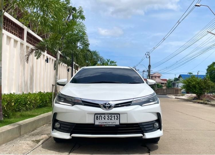 Toyota Altis 2018 1.8 Esport Sedan เบนซิน ไม่ติดแก๊ส เกียร์อัตโนมัติ ขาว