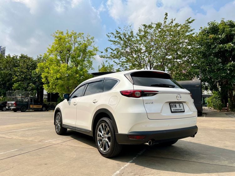 Mazda CX-8 2019 2.2 XDL Utility-car ดีเซล ไม่ติดแก๊ส เกียร์อัตโนมัติ ขาว รูปที่ 3