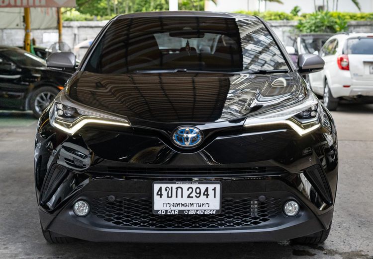 Toyota C-HR 2022 1.8 Hybrid Premium Safety Utility-car ไฮบริด ไม่ติดแก๊ส เกียร์อัตโนมัติ ดำ