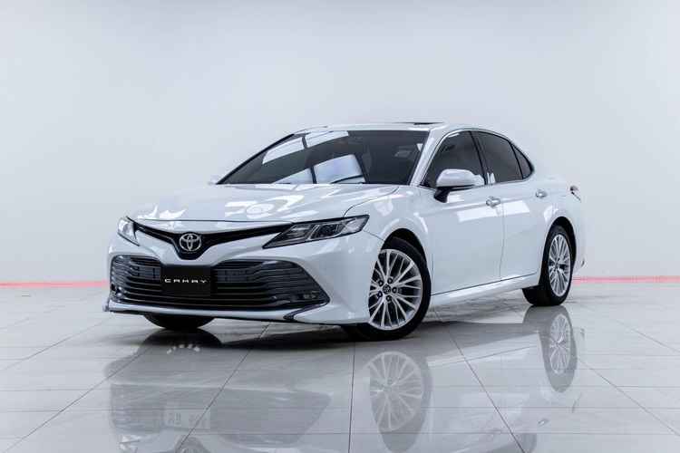 Toyota Camry 2020 2.5 G Sedan เบนซิน ไม่ติดแก๊ส เกียร์อัตโนมัติ ขาว รูปที่ 4