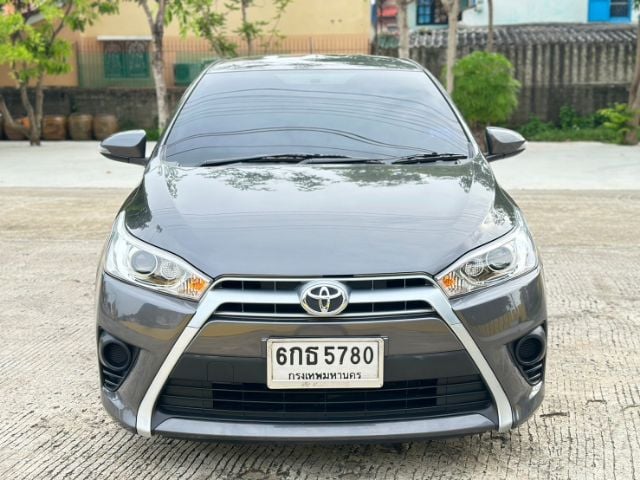 Toyota Yaris 2017 1.2 G Sedan เบนซิน ไม่ติดแก๊ส เกียร์อัตโนมัติ เทา รูปที่ 4