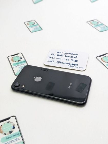 ขาย เทิร์น iPhone Xr Black 64 Gb TH มีตัวเครื่องอย่างเดียว ไม่มีอุปกรณ์อื่น สุขภาพแบต 90 ถูกๆ เพียง 6,390 บาท ครับ 