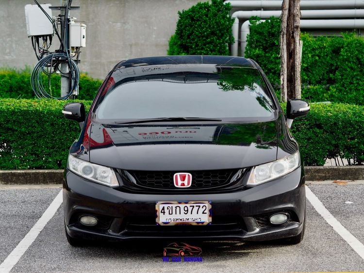 Honda Civic 2015 1.8 E i-VTEC Sedan เบนซิน ไม่ติดแก๊ส เกียร์อัตโนมัติ ดำ รูปที่ 3