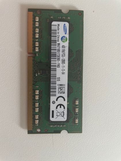 ที่เก็บข้อมูลและเมมโมรี่การ์ด แรมโน้ตบุค Samsung DDR3L Bus1600 4G