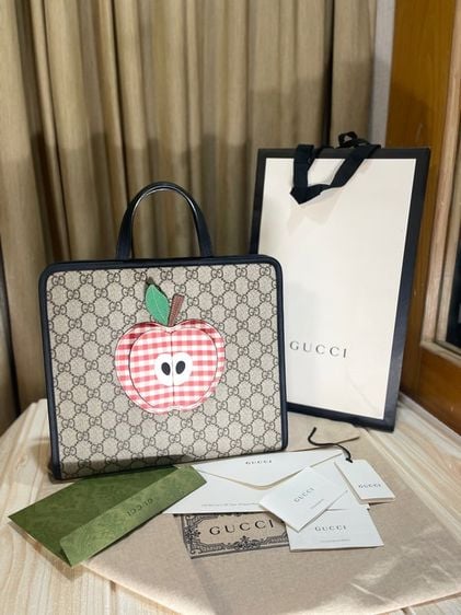 Gucci Children's tote bag with apple