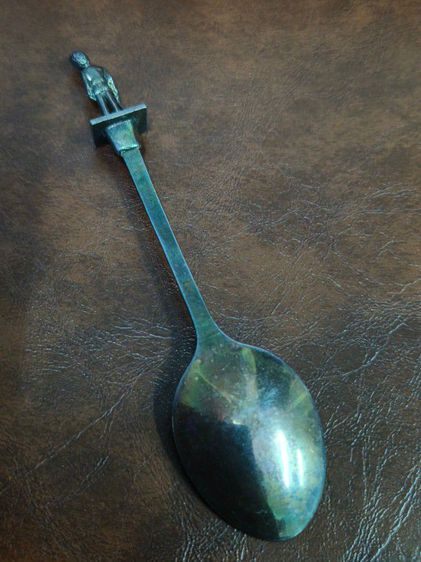 (5096) ช้อนเงิน งานนอก ของเก่าเเท้ รูปที่ 4