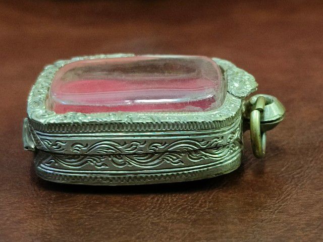 (5444) กรอบพระเงินเก่า รูปที่ 3