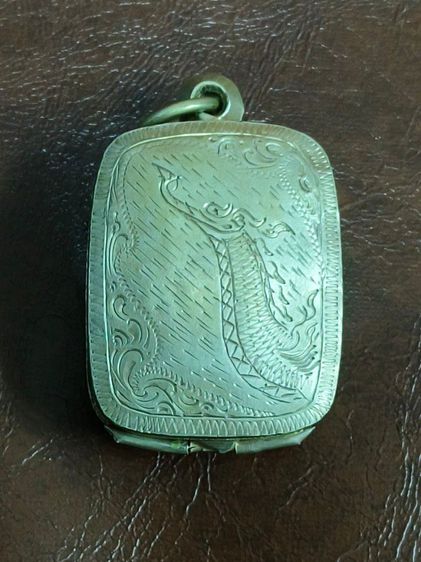 (5444) กรอบพระเงินเก่า รูปที่ 2