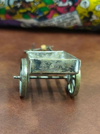 (435) เกวียนเงินงานเก่า ขายตามสภาพ รูปที่ 3