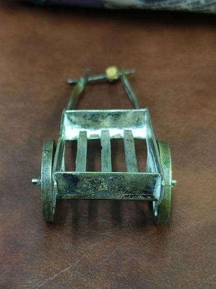 (435) เกวียนเงินงานเก่า ขายตามสภาพ รูปที่ 7