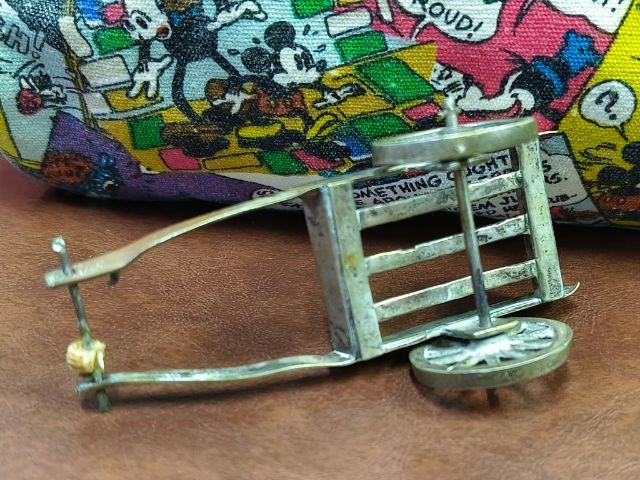 (435) เกวียนเงินงานเก่า ขายตามสภาพ รูปที่ 2