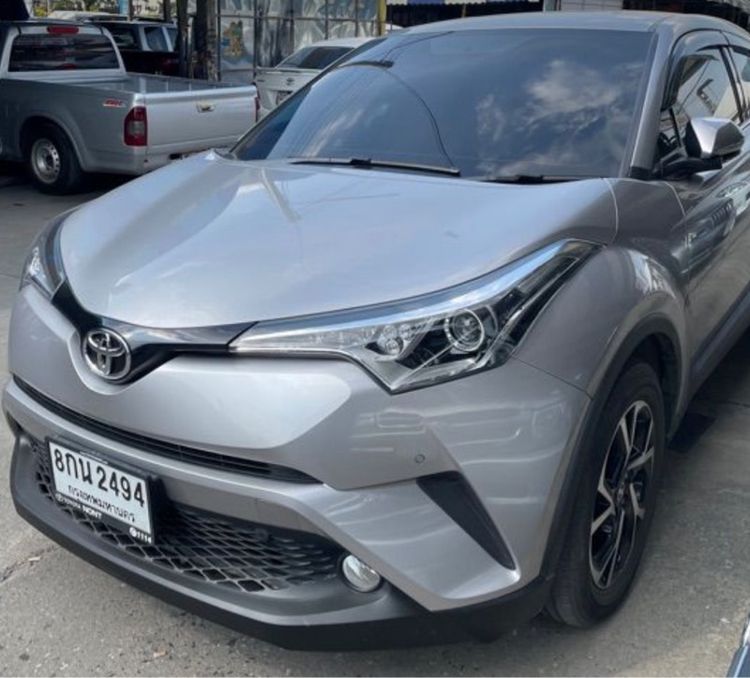 Toyota C-HR 2019 1.8 Mid Sedan เบนซิน ไม่ติดแก๊ส เกียร์อัตโนมัติ เทา
