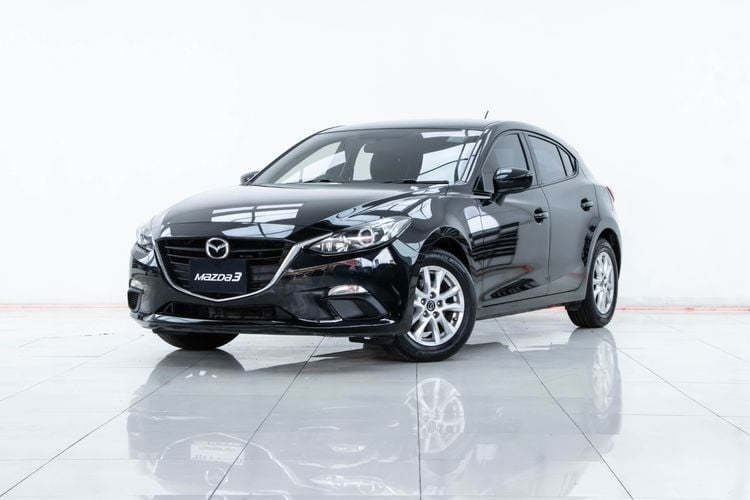 Mazda Mazda3 2015 2.0 E Sedan เบนซิน ไม่ติดแก๊ส เกียร์อัตโนมัติ ดำ รูปที่ 4
