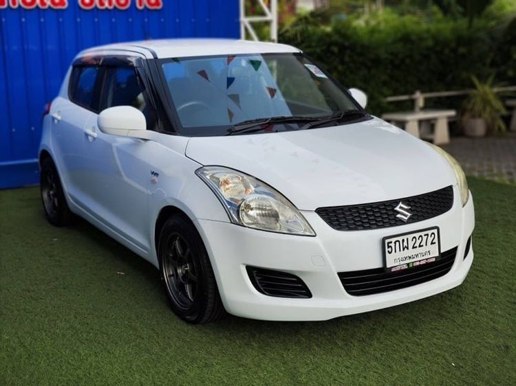 Suzuki Swift 2013 1.2 GA Sedan เบนซิน ไม่ติดแก๊ส เกียร์ธรรมดา ขาว รูปที่ 1