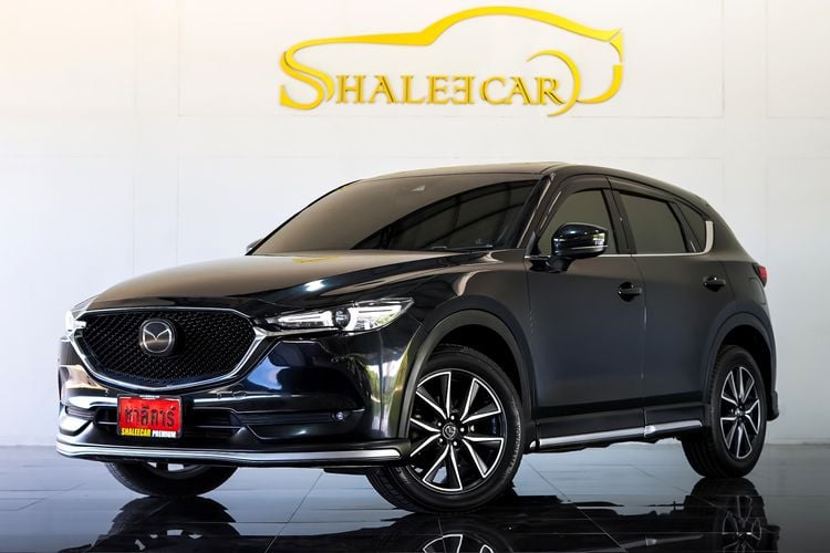 Mazda CX-5 2018 2.2 XDL 4WD Utility-car ดีเซล ไม่ติดแก๊ส เกียร์อัตโนมัติ ดำ