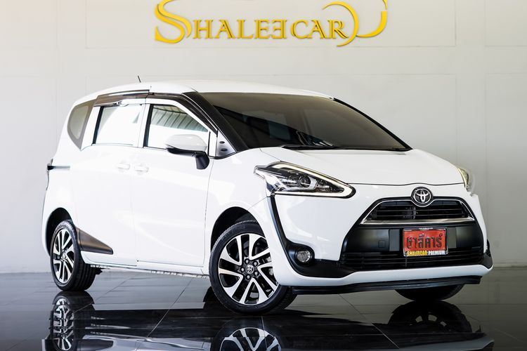 Toyota Sienta 2020 1.5 V Utility-car เบนซิน ไม่ติดแก๊ส เกียร์อัตโนมัติ ขาว รูปที่ 3