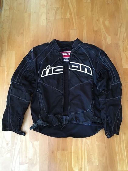 เสื้อการ์ด Icon Contra urban armor motorcycle jacket (like new)