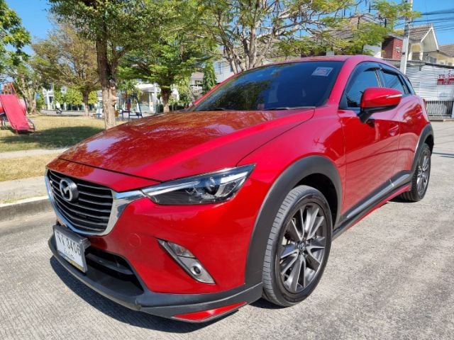 Mazda CX-3 2017 2.0 SP Utility-car เบนซิน ไม่ติดแก๊ส เกียร์อัตโนมัติ แดง รูปที่ 4
