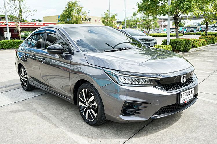 Honda City 2021 1.0 RS Sedan เบนซิน ไม่ติดแก๊ส เกียร์อัตโนมัติ เทา รูปที่ 2