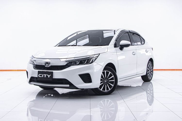 Honda City 2022 1.0 SV Sedan เบนซิน ไม่ติดแก๊ส เกียร์อัตโนมัติ ขาว รูปที่ 4