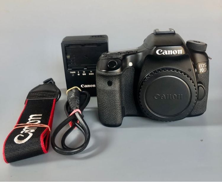 Canon EOS 70D (บอดี้) อดีตประกันศูนย์ไทย กล้อง DSLR กึ่งโปรอปศ. Shutter 21273