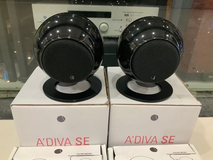 ขายลำโพงจิ๋วเสียงดีแบรนด์ดังเสียงดีเฟร่ออ แทร่ Gallo Acoustics A’Diva SE speakers UK 🇬🇧 สภาพงามกล่องครบเข้าใหม่