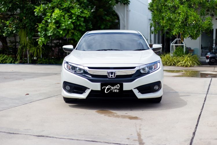 Honda Civic 2018 1.8 EL i-VTEC Sedan เบนซิน ไม่ติดแก๊ส เกียร์อัตโนมัติ ขาว รูปที่ 3