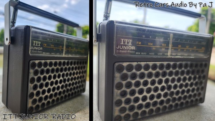 วิทยุโบราณ สะสม ITT JUNIOR (SCHAUB LORENZ) รูปที่ 4