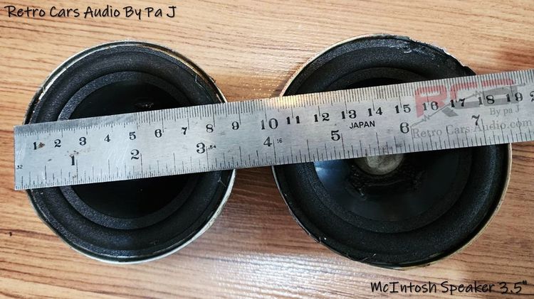 ลำโพง McIntosh เครื่องเสียงรถยนต์ รูปที่ 2