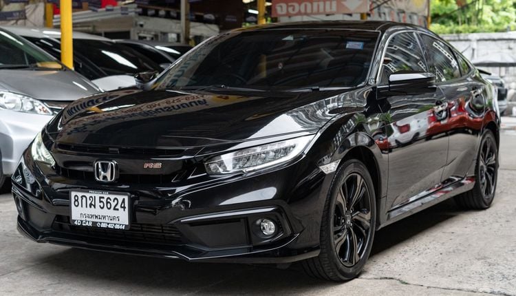 Honda Civic 2019 1.5 Turbo RS Sedan เบนซิน ไม่ติดแก๊ส เกียร์อัตโนมัติ ดำ รูปที่ 2