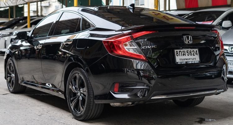 Honda Civic 2019 1.5 Turbo RS Sedan เบนซิน ไม่ติดแก๊ส เกียร์อัตโนมัติ ดำ รูปที่ 3