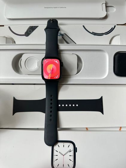 Apple Watch S7 41MM GPSสีดำมือ2สภาพสวยดีครบกล่องรับเทินรับบัตรเครดิตด้วยจ้า