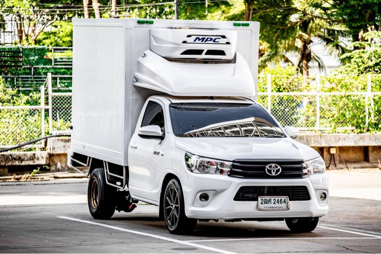 Toyota Hilux Revo 2019 2.4 J Pickup ดีเซล ไม่ติดแก๊ส เกียร์ธรรมดา ขาว รูปที่ 3