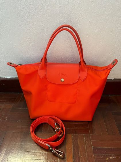 Longchamp neo size S สีส้ม