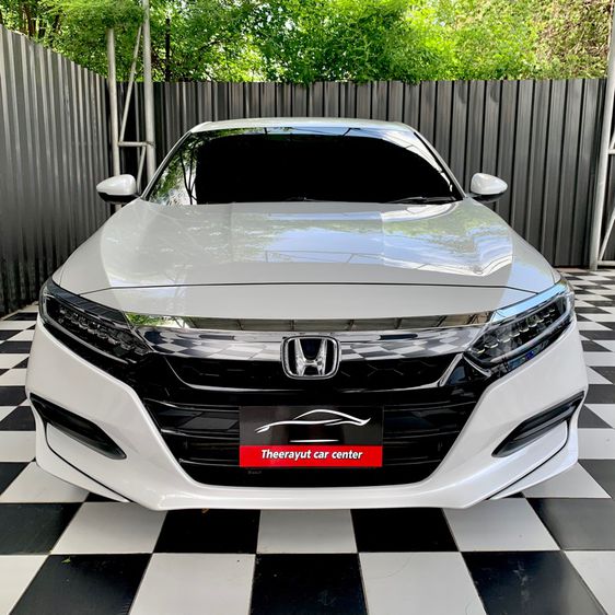 Honda Accord 2019 1.5 Turbo EL Sedan เบนซิน ไม่ติดแก๊ส เกียร์อัตโนมัติ ขาว รูปที่ 2